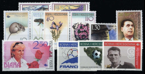 1995, Bosnien-Herzegowina (Republik), 37-38 u.a., **