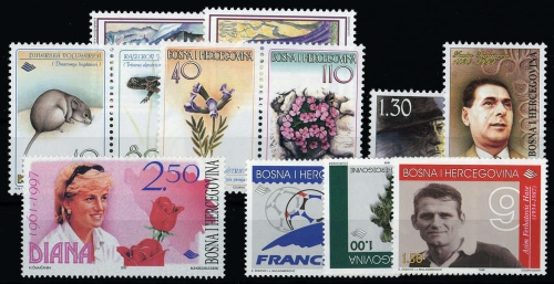 1995, Bosnien-Herzegowina (Republik), 37-38 u.a., **