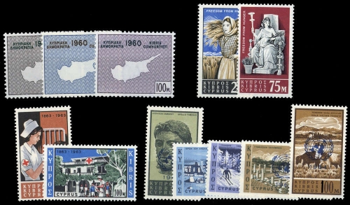 1960, Zypern, 194-96 u.a., **