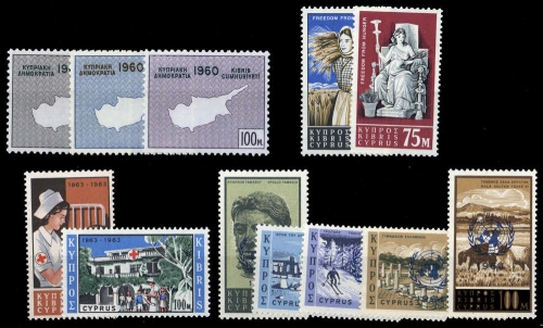1960, Zypern, 194-96 u.a., **