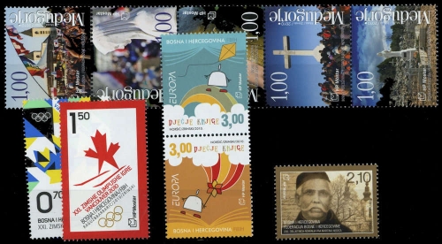 2010, Bosnien-Herzegowina Kroatische Rep., 281-82 u.a., **