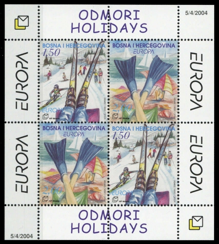 2004, Bosnien-Herzegowina Kroatische Rep., Bl. 4, **