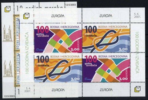 2003, Bosnien-Herzegowina Kroatische Rep., Bl. 3 u.a., **