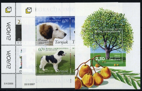 2006, Bosnien-Herzegowina Kroatische Rep., Bl. 8 u.a., **