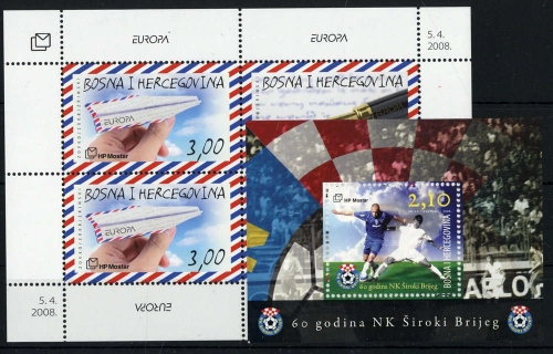 2008, Bosnien-Herzegowina Kroatische Rep., Bl. 14 u.a., **
