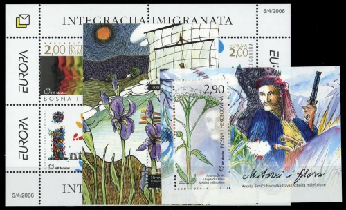 2006, Bosnien-Herzegowina Kroatische Rep., Bl. 8 u.a., **