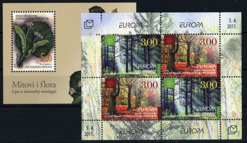 2010, Bosnien-Herzegowina Kroatische Rep., Bl. 22 u.a., **