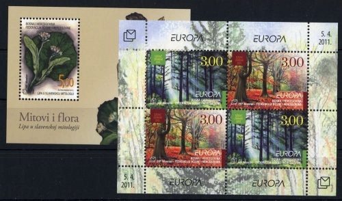 2010, Bosnien-Herzegowina Kroatische Rep., Bl. 22 u.a., **