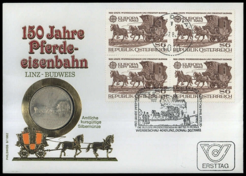 1982, Österreich, 1713 (4), Brief