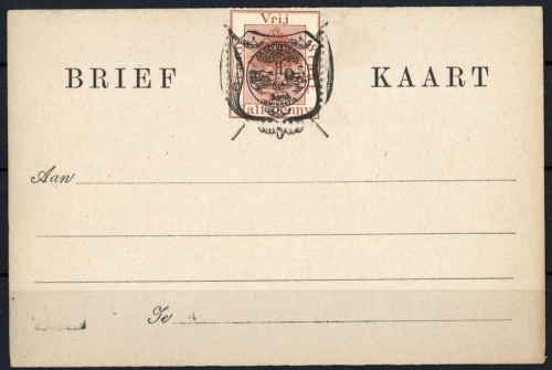 1891, Oranjefreistaat, P 6 I, Brief