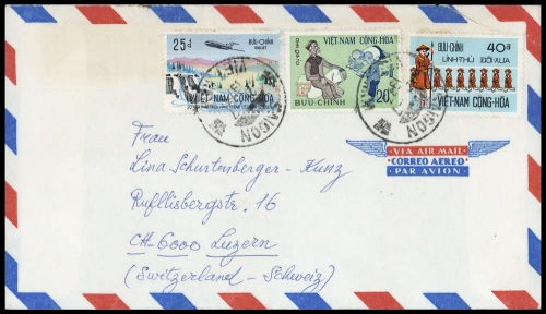 1972, Vietnam Süd, 499 u.a., Brief