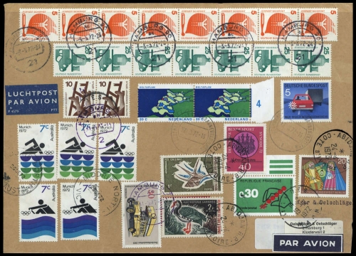 1972, Australien, 500 (5) u.a., Brief