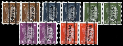 1945, Österreich, 675-79 PF XIII, **