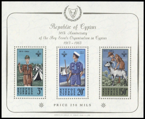 1963, Zypern, Block 1, **