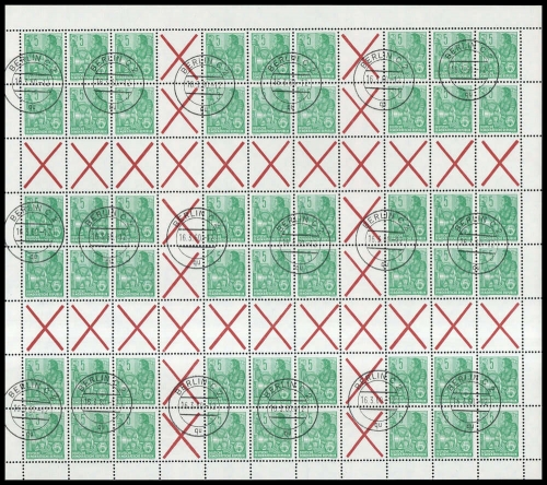 1960, DDR, MHB 7 I, cto