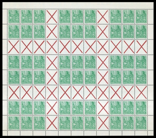 1960, DDR, MHB 7 I, **