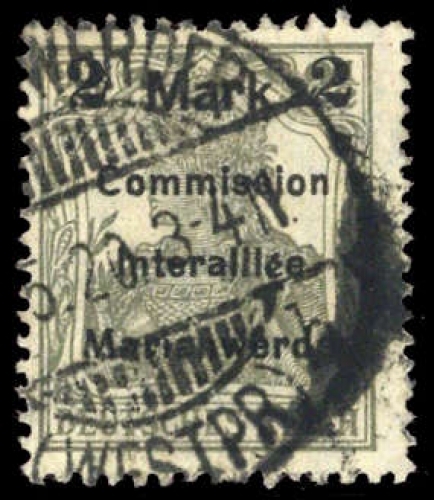 1920, Marienwerder, 23 B II, gest.