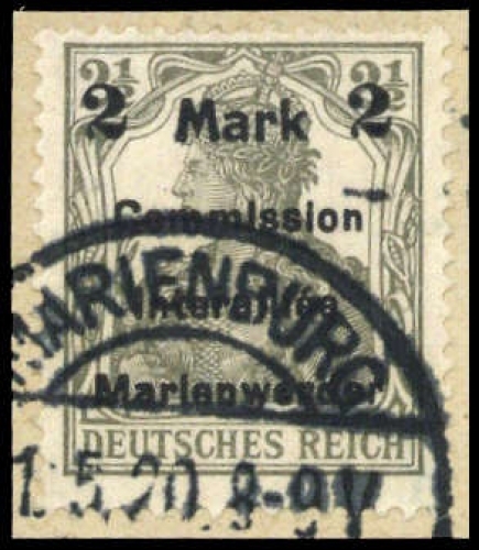 1920, Marienwerder, 23 A I b, Briefst.