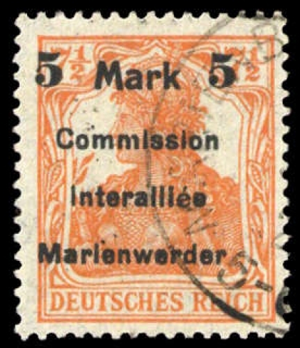 1920, Marienwerder, 25 A I b, gest.