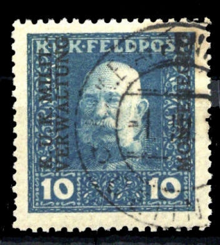 1917, Österreich Feldpost Montenegro, 1, gest.