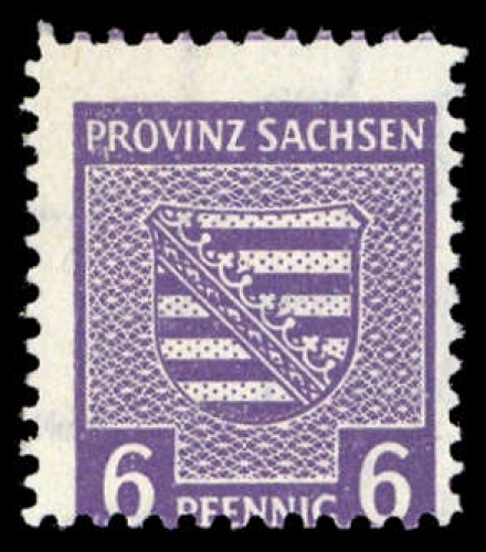 1945, SBZ Provinz Sachsen, 69 X Aa, **