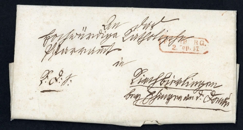 Altdeutschland Baden, Brief