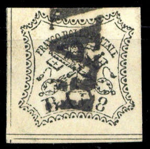 1852, Italien Staaten Kirchenstaat, 9, gest.