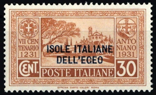 1931, Ägaeische Inseln, 65, *