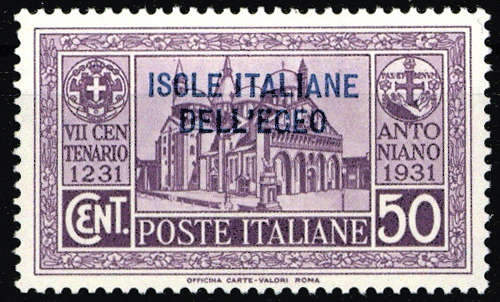 1931, Ägaeische Inseln, 66, *