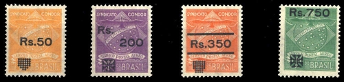 1930, Brasilien Ausgaben der Privatfluggesellschaft, C 12-15, *