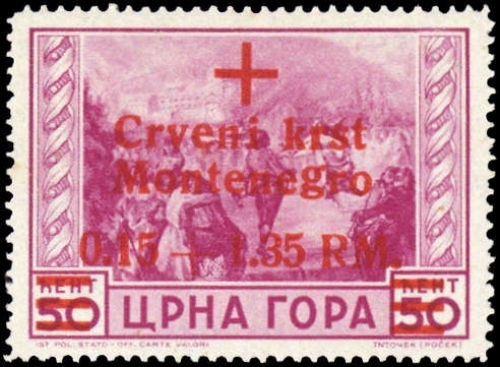 1944, Deutsche Besetzung II. WK Montenegro, 30, **