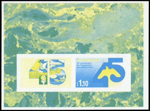 1990, UNO Genf, Block 6 U PH, **