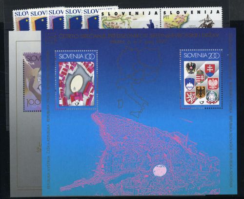 1992, Slowenien, 8-12 u.a., **