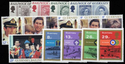 1971, Guernsey, 54-57 u.a., **