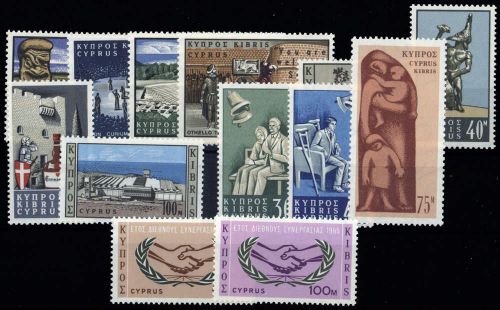 1964, Zypern, 233-36 u.a., **