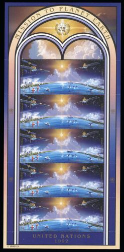 1992, UNO New York, 633-34 KB, **
