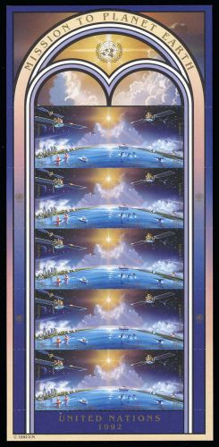1992, UNO New York, 633-34 KB, **