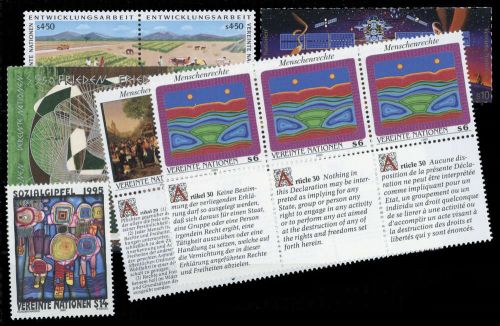1986, UNO Wien, 56-59 u.a., **
