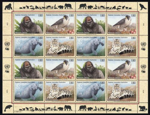 1993, UNO Genf, 227-30 Zd, **