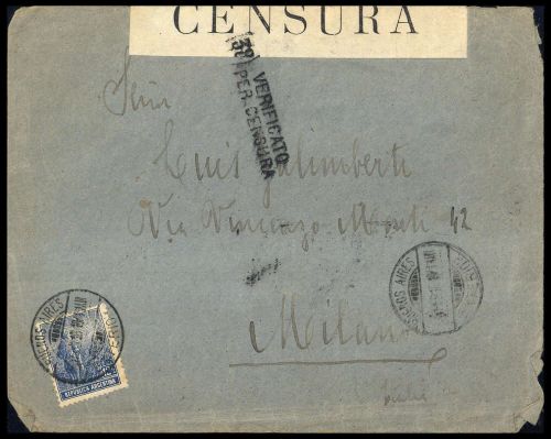 1916, Argentinien, 173, Brief