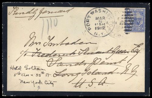 1912, Bermuda, 33, Brief