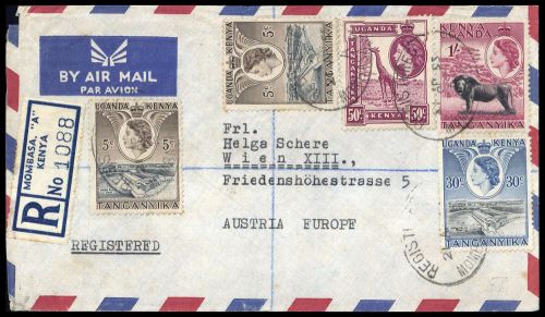 1955, Ostafrikanische Gemeinschaft, 92 u.a., Brief