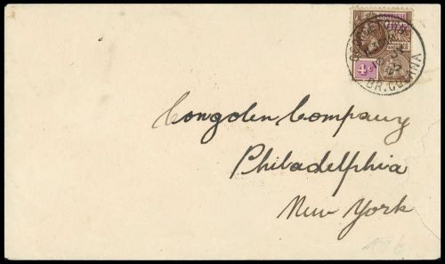 1923, Guyana, 143, Brief