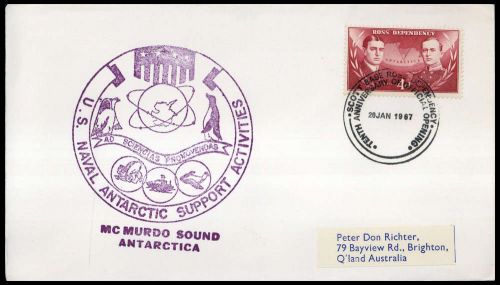 1967, Ross Gebiet, Brief