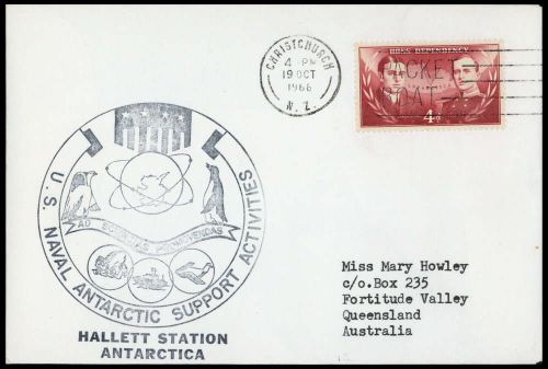 1966, Ross Gebiet, Brief