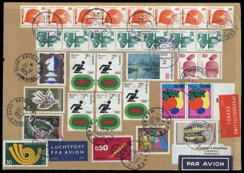 1972, Australien, 499 (5) u.a., Brief