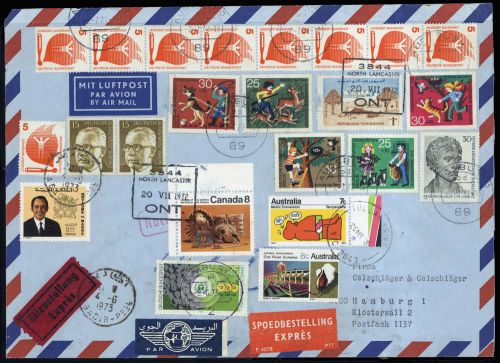 1972, Australien, 473 u.a., Brief