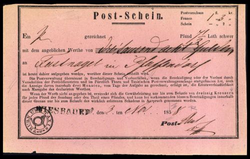 Altdeutschland Thurn und Taxis