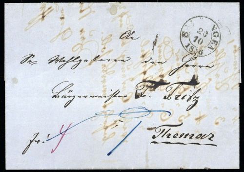 Altdeutschland Thurn und Taxis, Brief