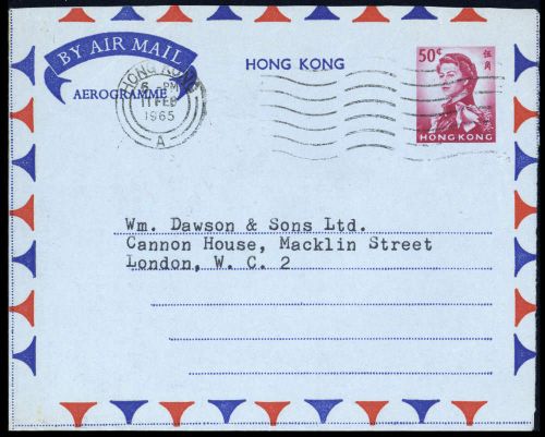 1962, Hongkong, LF (203), Brief